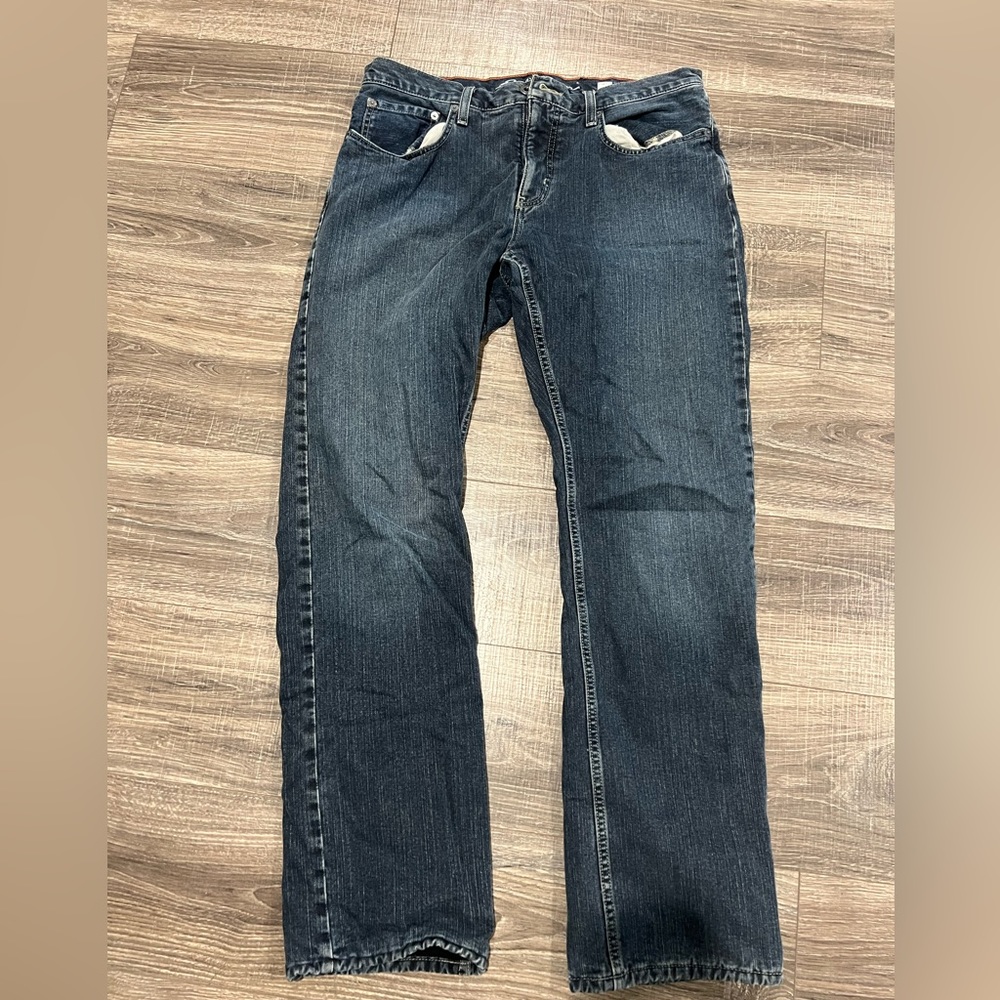 Men’s Eddie Bauer fleece lined (insulated) pants size 34 x 34